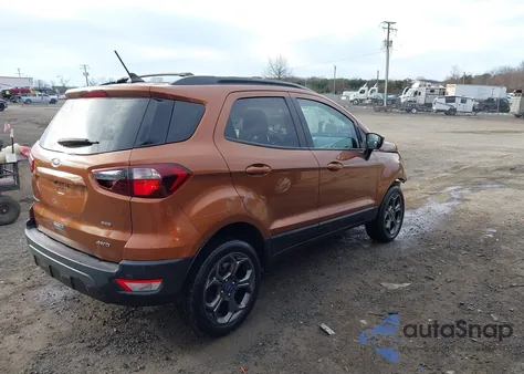 2018 Ford Ecosport Ses from USA, damaged, VIN MAJ6P1CL1JC161903